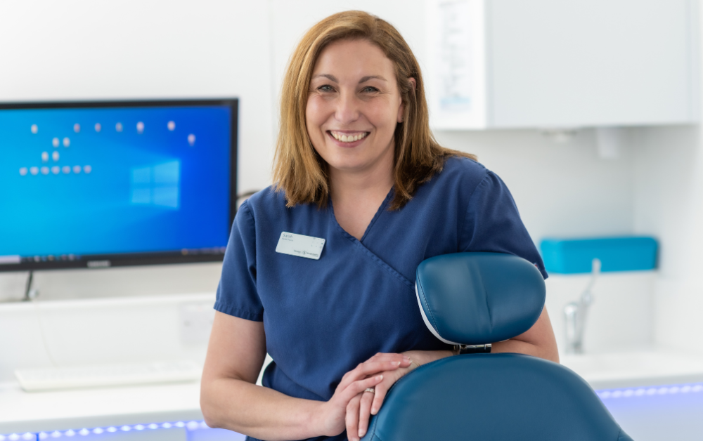 Friendly dental team at Esthetique Dental Shrewsbury welcoming patients