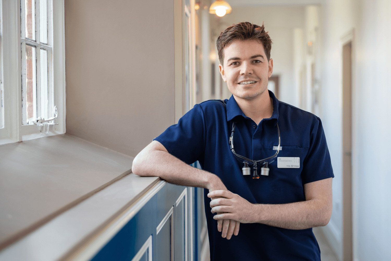 Ed Newton dentist at Esthetique Dental Shrewsbury